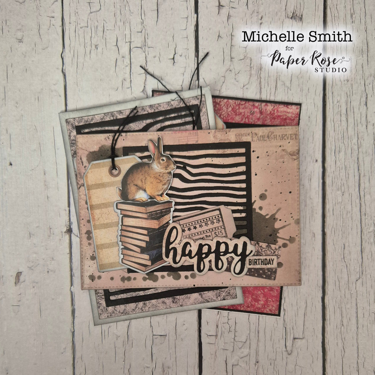Boho Wood Metal Cutting Die Cards - Michelle Smith