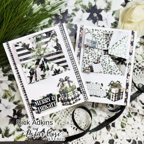 Mistletoe Market Pinwheel/Origami Folded Cards - Rick Adkins