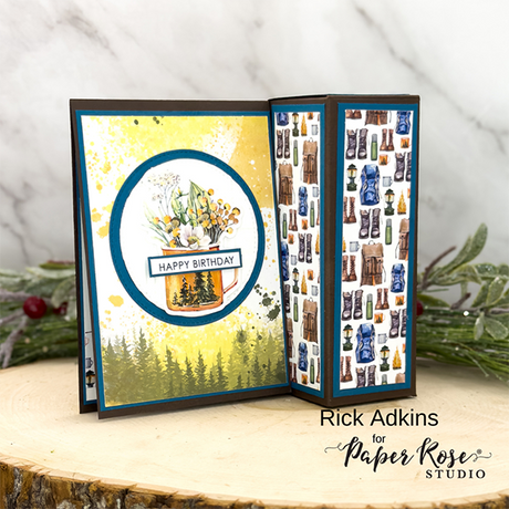Mountain Trek Gift & Greetings Fun Fold Card – Rick Adkins