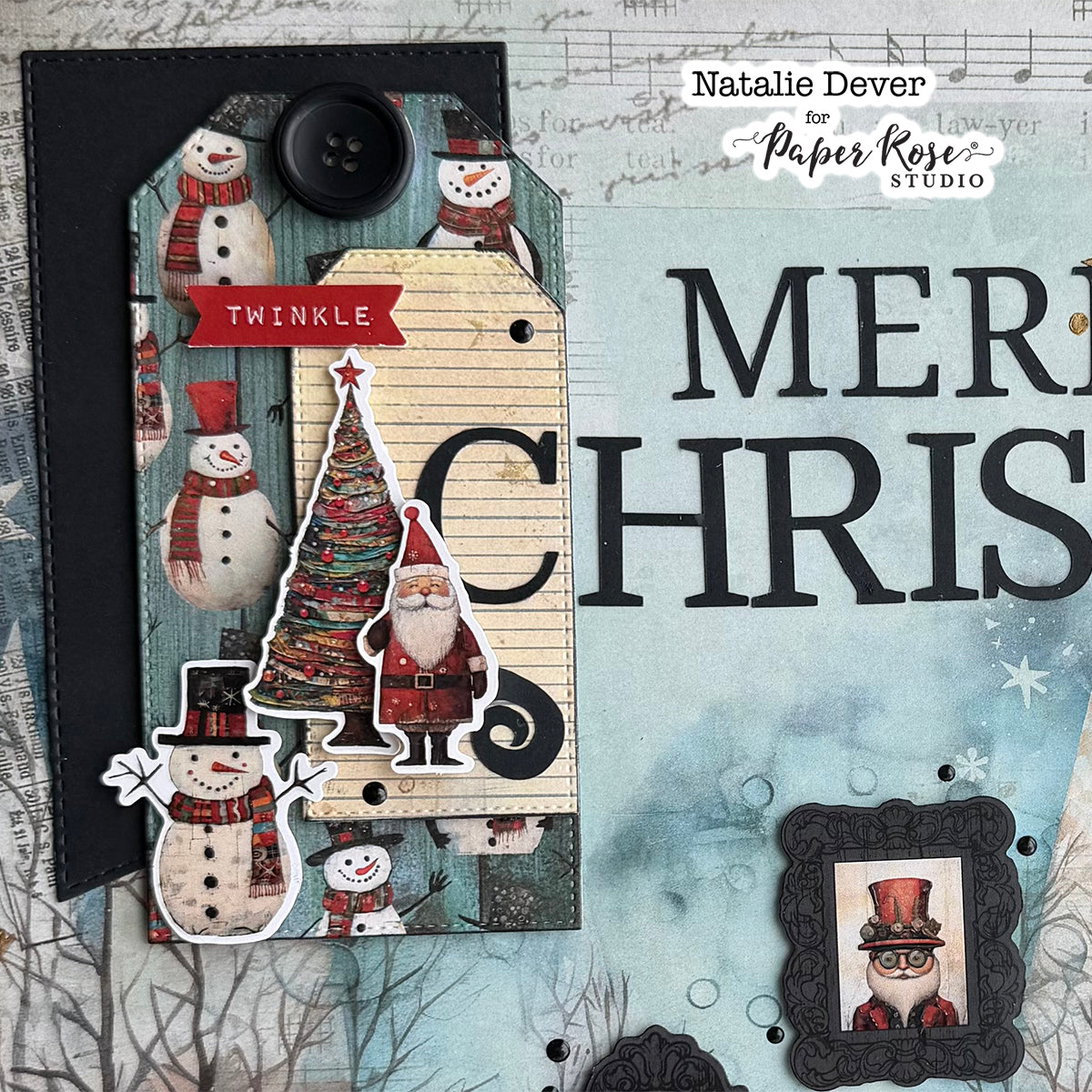 Merry & Bright Collage Decor - Natalie Dever