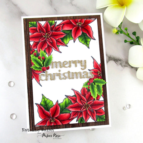Merry Little Christmas Card - Natalie Walsh