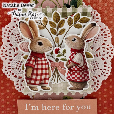 Strawberry Friends Card - Natalie Dever