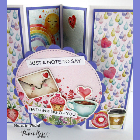 Perfect Pairs Centre Pop-up Card - Natalie Walsh