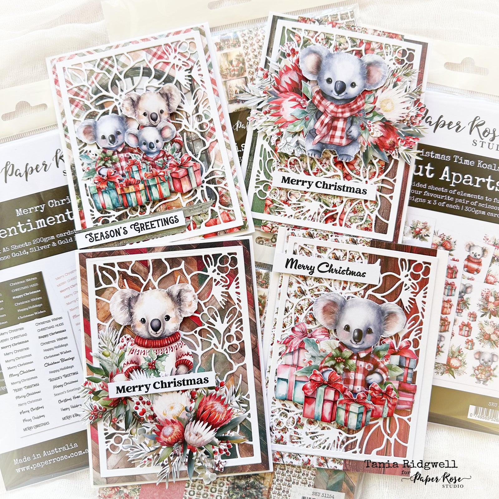 Christmas Time Cards - Tania Ridgwell