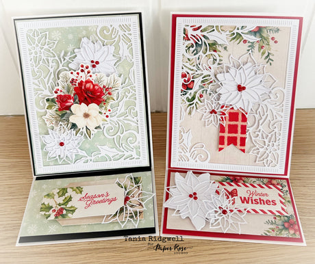 Woodland Christmas Easel Cards - Tania Ridgwell