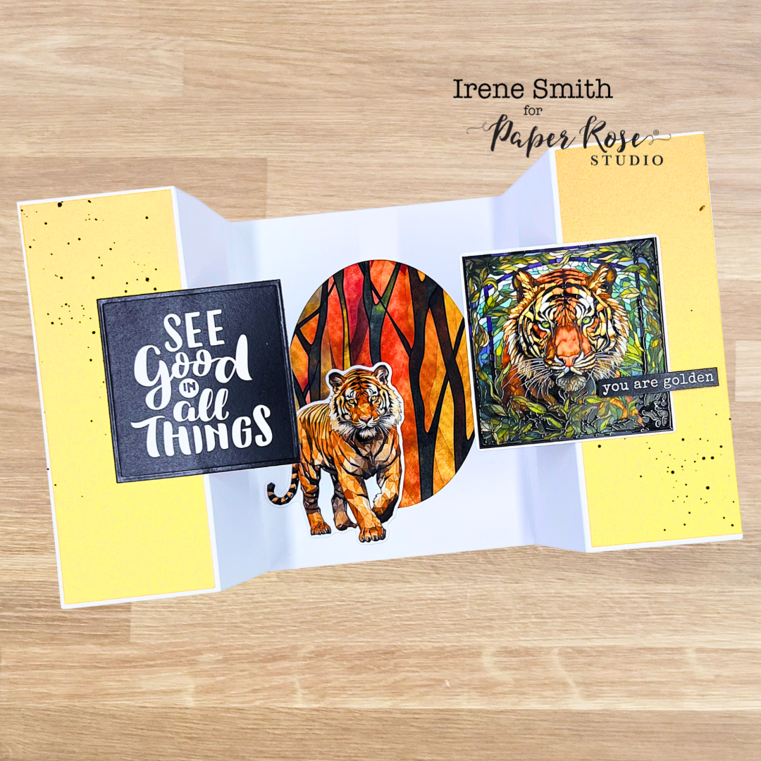 Window Trifold Card Bases - Irene Smith