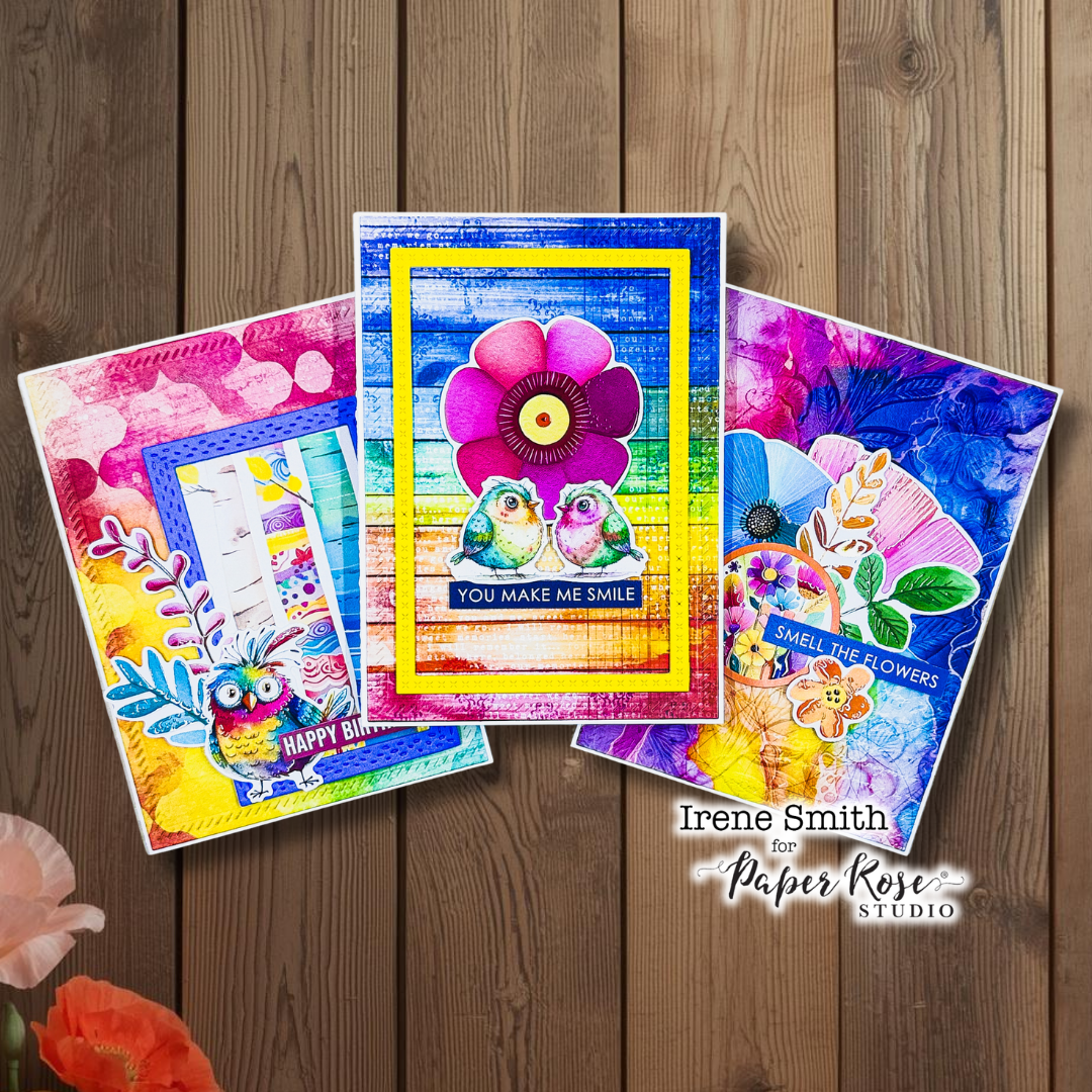 Rainbow Village Cards - Irene Smith