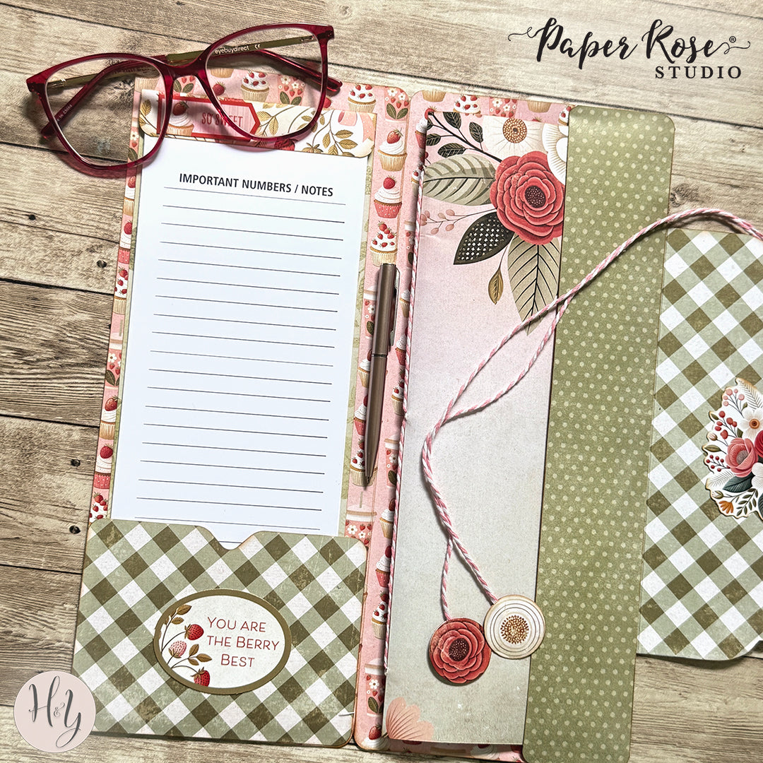 Strawberry Friends Password Keeper/Notepad - DJ