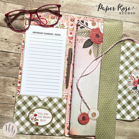 Strawberry Friends Password Keeper/Notepad - DJ