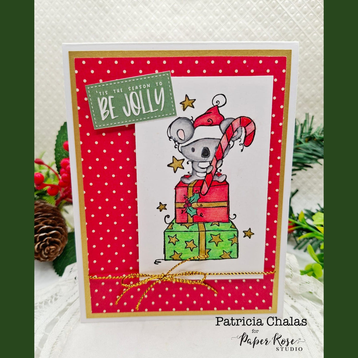 Sweet Koala Stamp Cards - Patricia Chalas