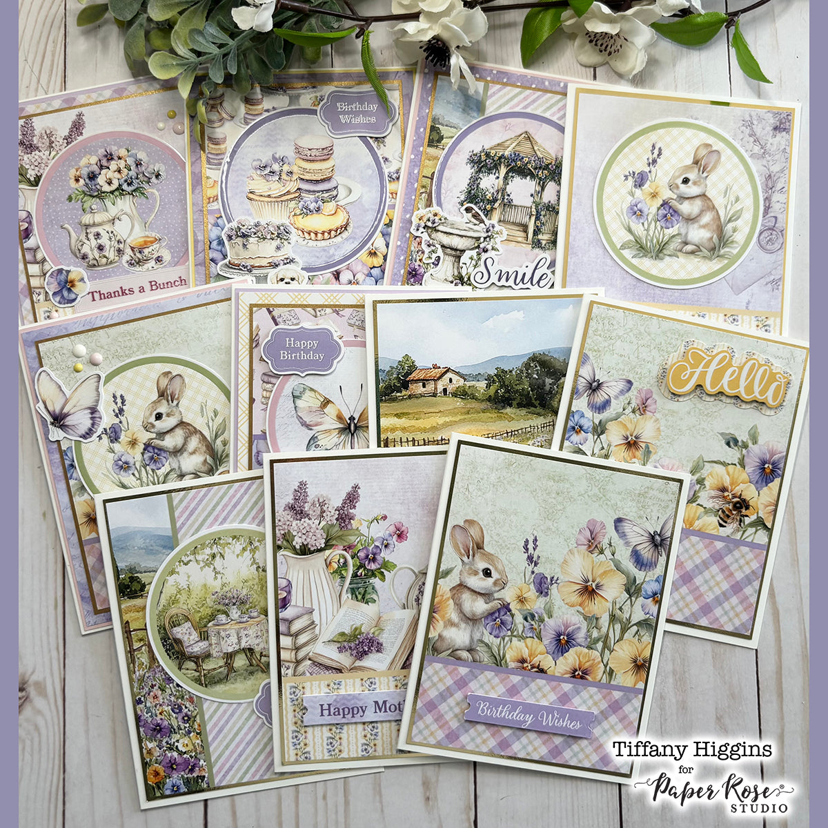 Petals & Pansies Quick Cards - Tiffany Higgins
