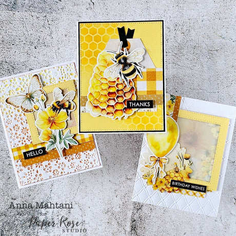 Bees & Butterflies Cards - Anna Mahtani