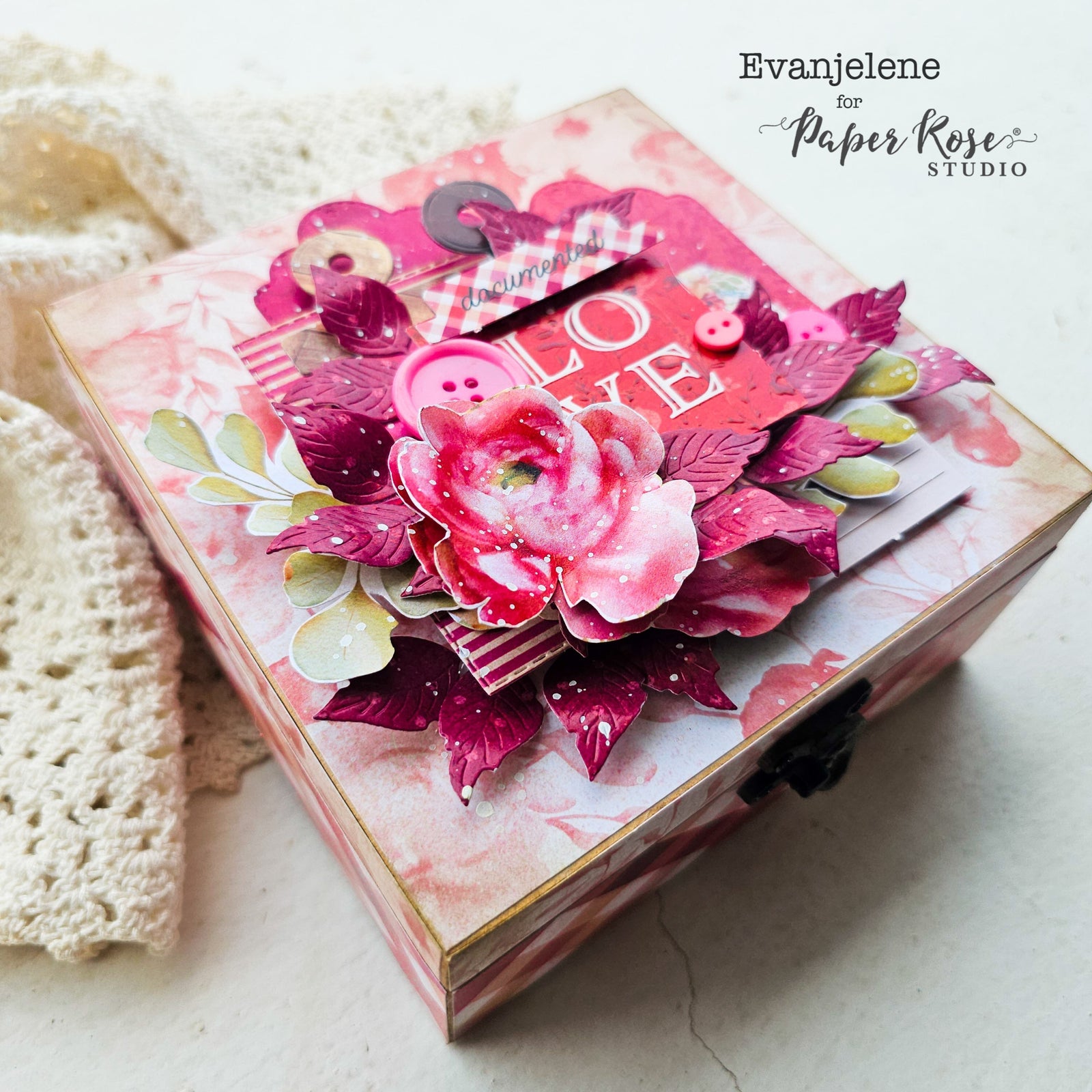 Vintage Rose Box - Evanjelene