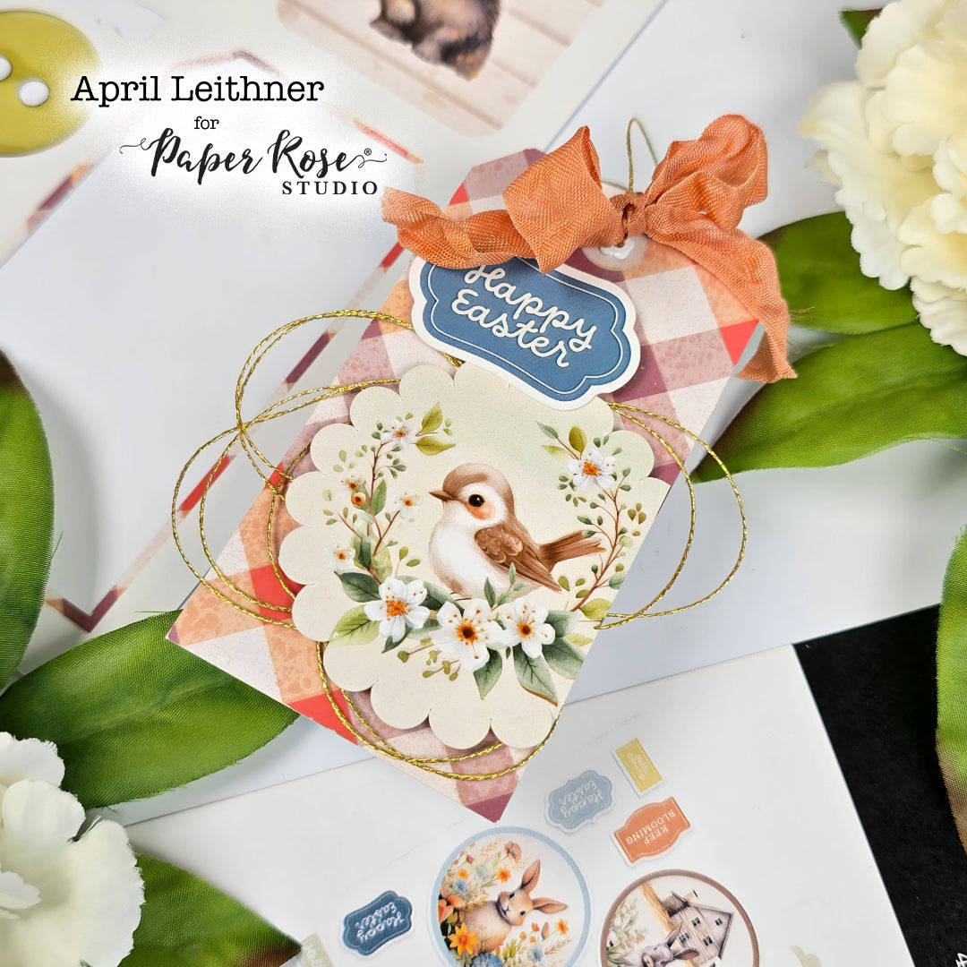 Easter Village Gift Tags - April Leithner