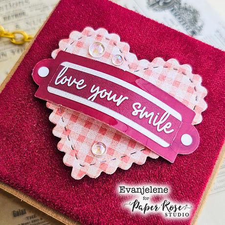 Vintage Rose Mini Album - Evanjelene