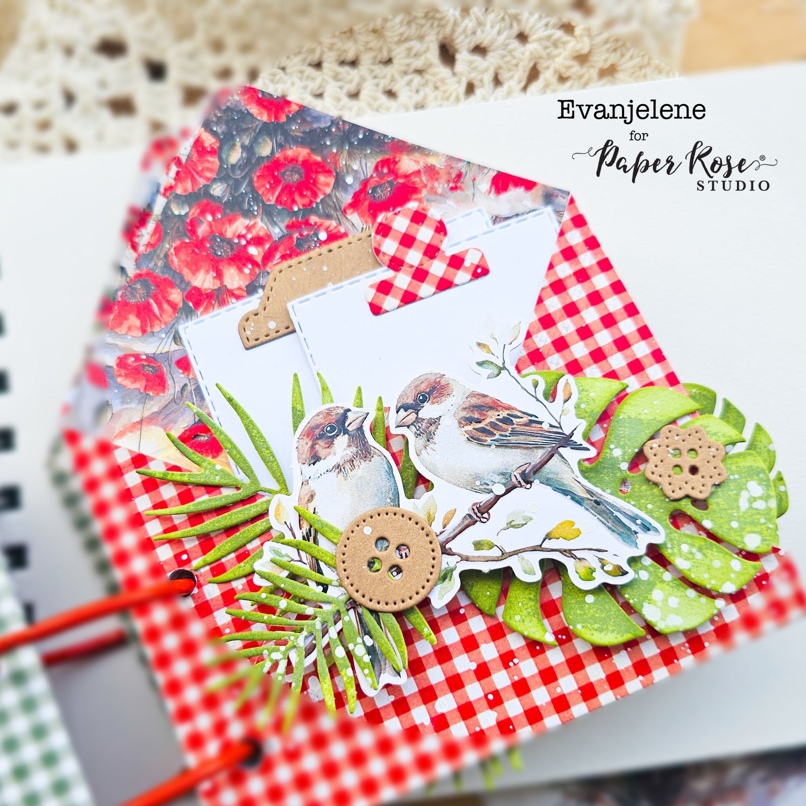 Poppy Garden Mini Album - Evanjelene