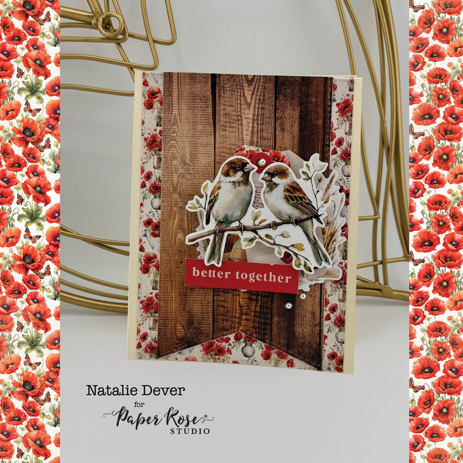 Poppy Garden Thinking of You Cards - Natalie Dever