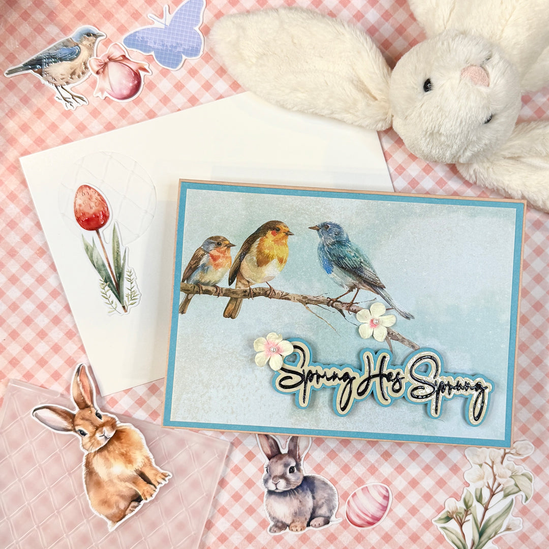 Easter Memories Pop-Up Card - DJ Baker