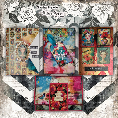 Portraits in Bloom Cards - Sasha Reade