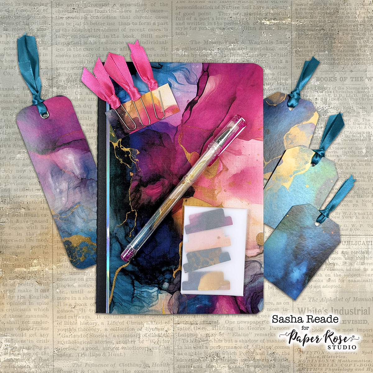 Patterned Paper Journal Sets - Sasha Reade