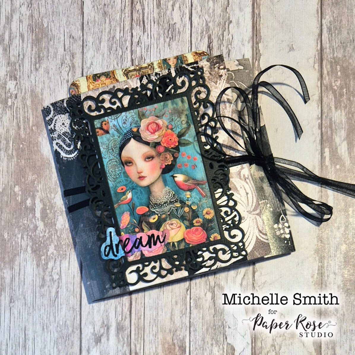 Portraits in Bloom Mini Journal - Michelle Smith