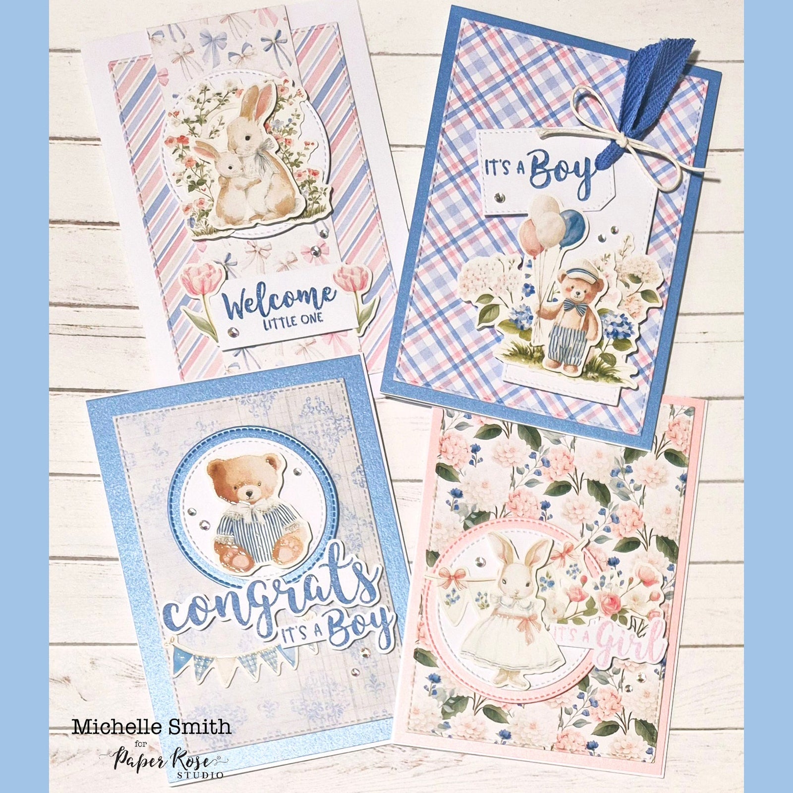 Primrose Garden Baby Cards - Michelle Smith