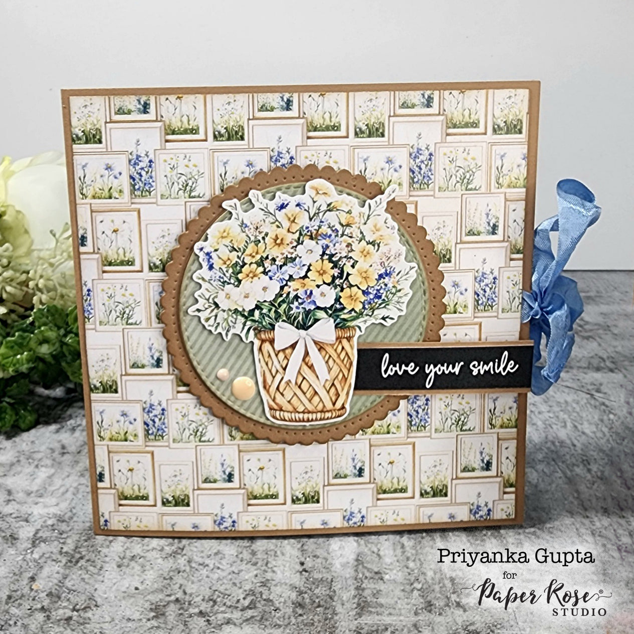 Rustic Spring Pop-up Cards - Priyanka Gupta