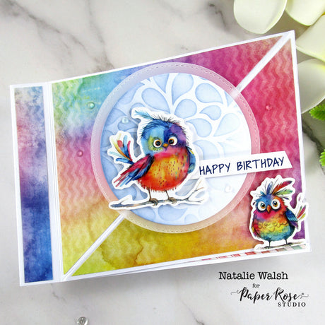 Rainbow Village Book Binder Card - Natalie Walsh