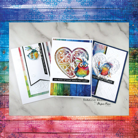 Rainbow Village Cards,  With One Die! - Natalie Walsh
