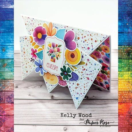 Rainbow Village Triple Point Crossover Card - Kelly Wood