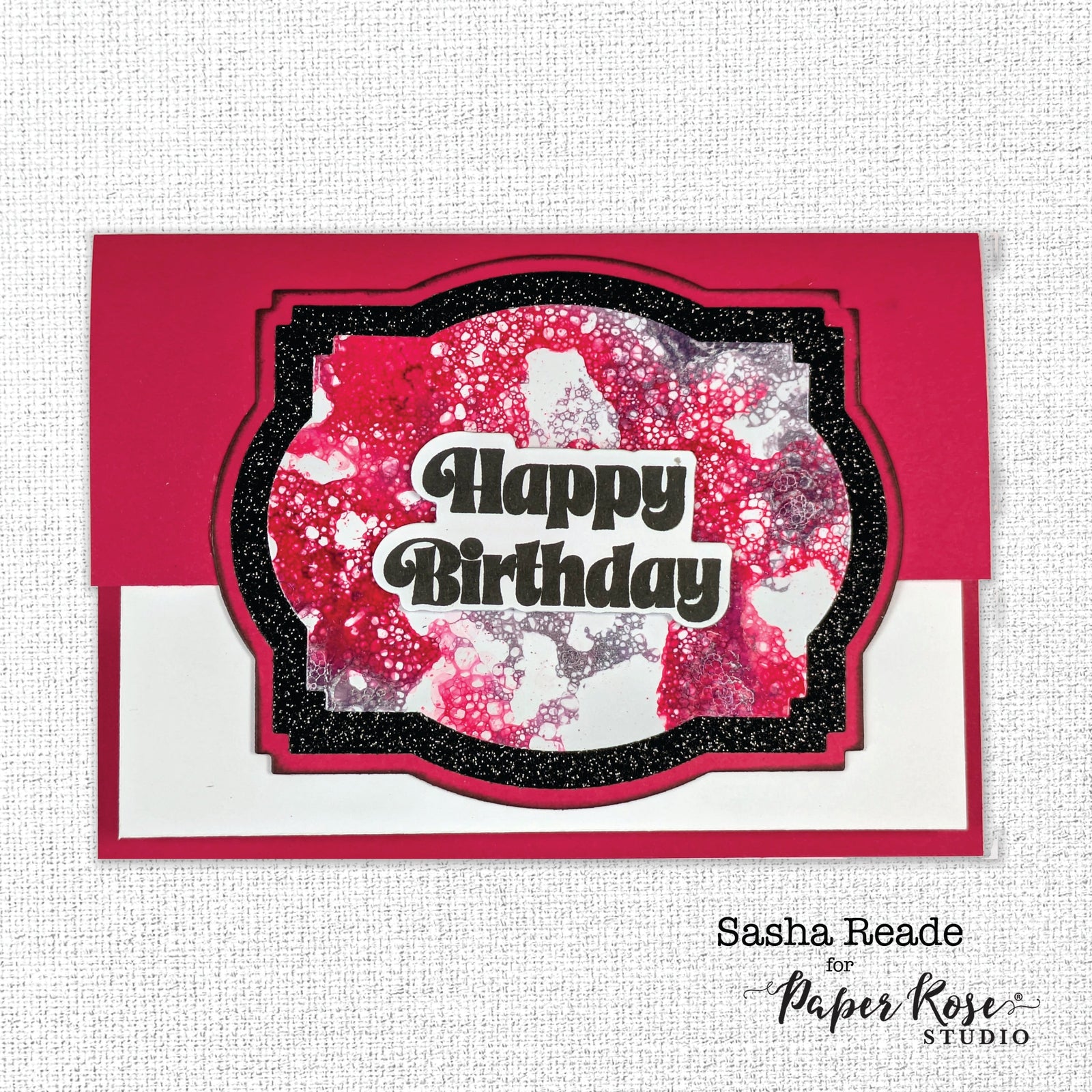 Colouring Techniques with Photo Paper & Bubbles!  - Sasha Reade