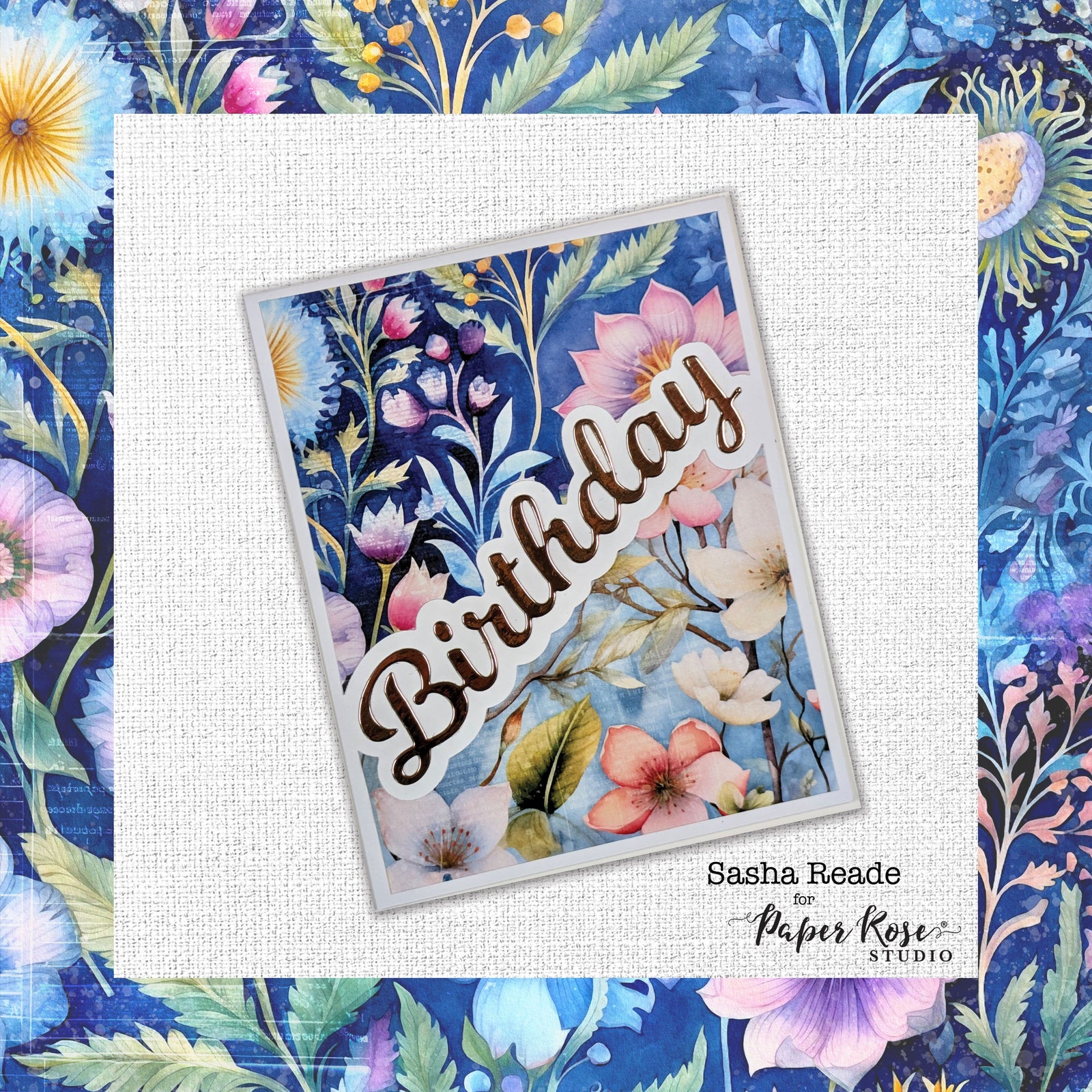 Diecutting Techniques for Cards - Sasha Reade