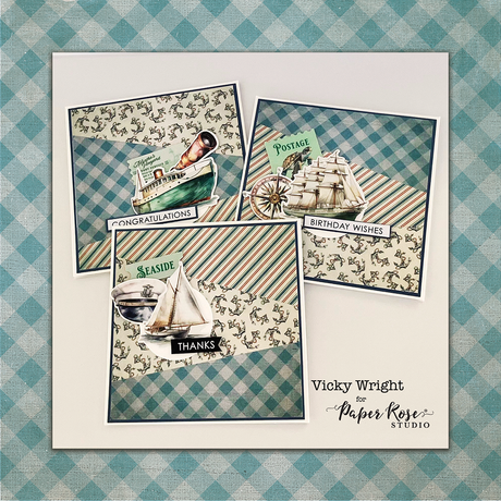Seaside Memories Cards - Vicky Wright