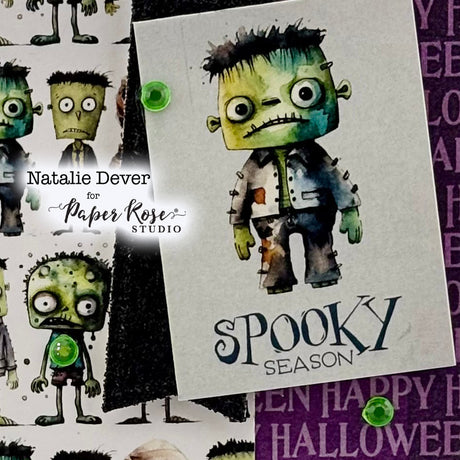Spooky Halloween Card - Natalie Dever