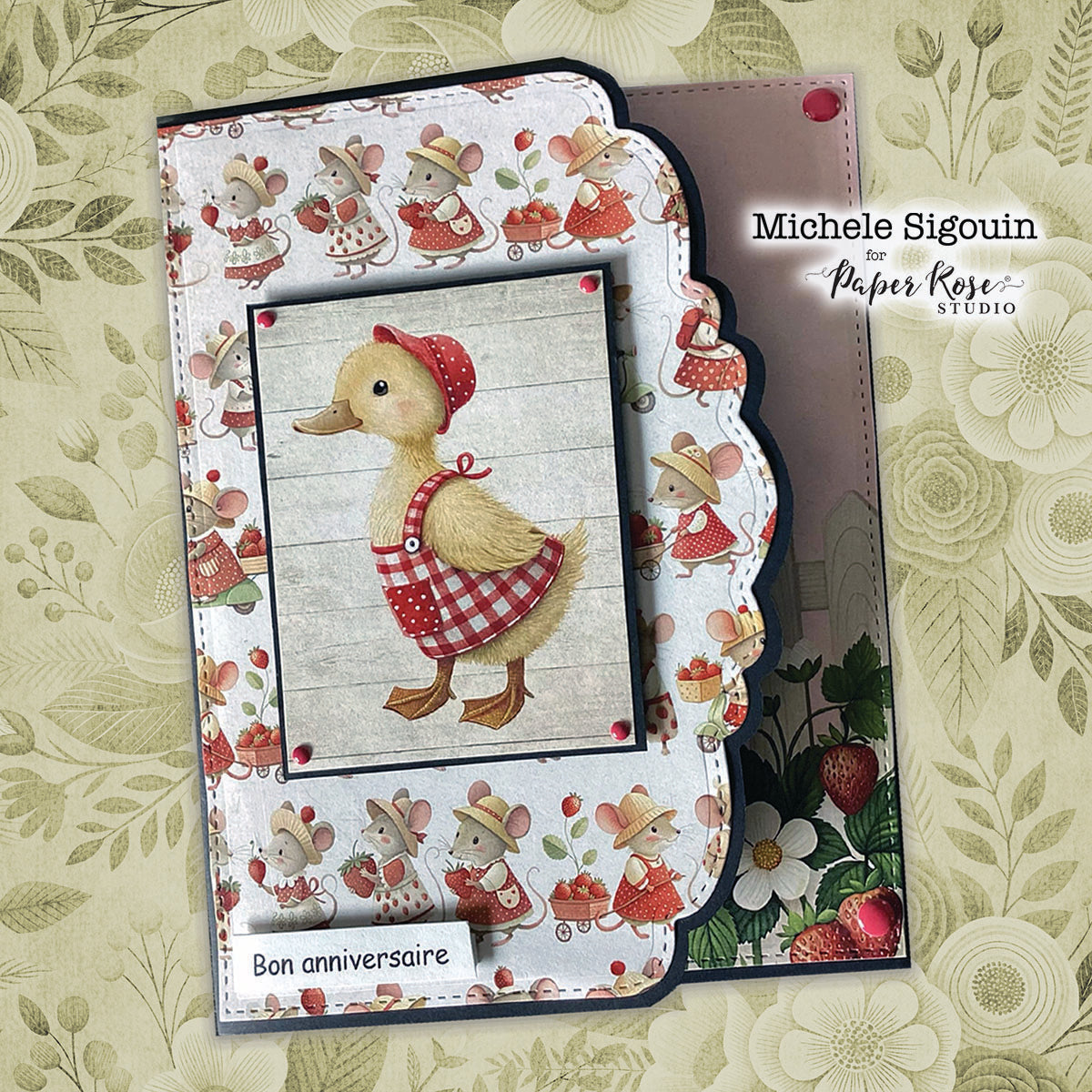 Strawberry Friends Folio - Michele Sigouin