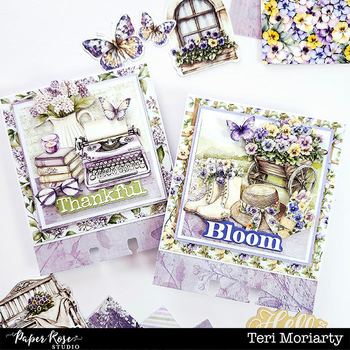 Petals & Pansies Memory Dex Cards - Teri Moriarty