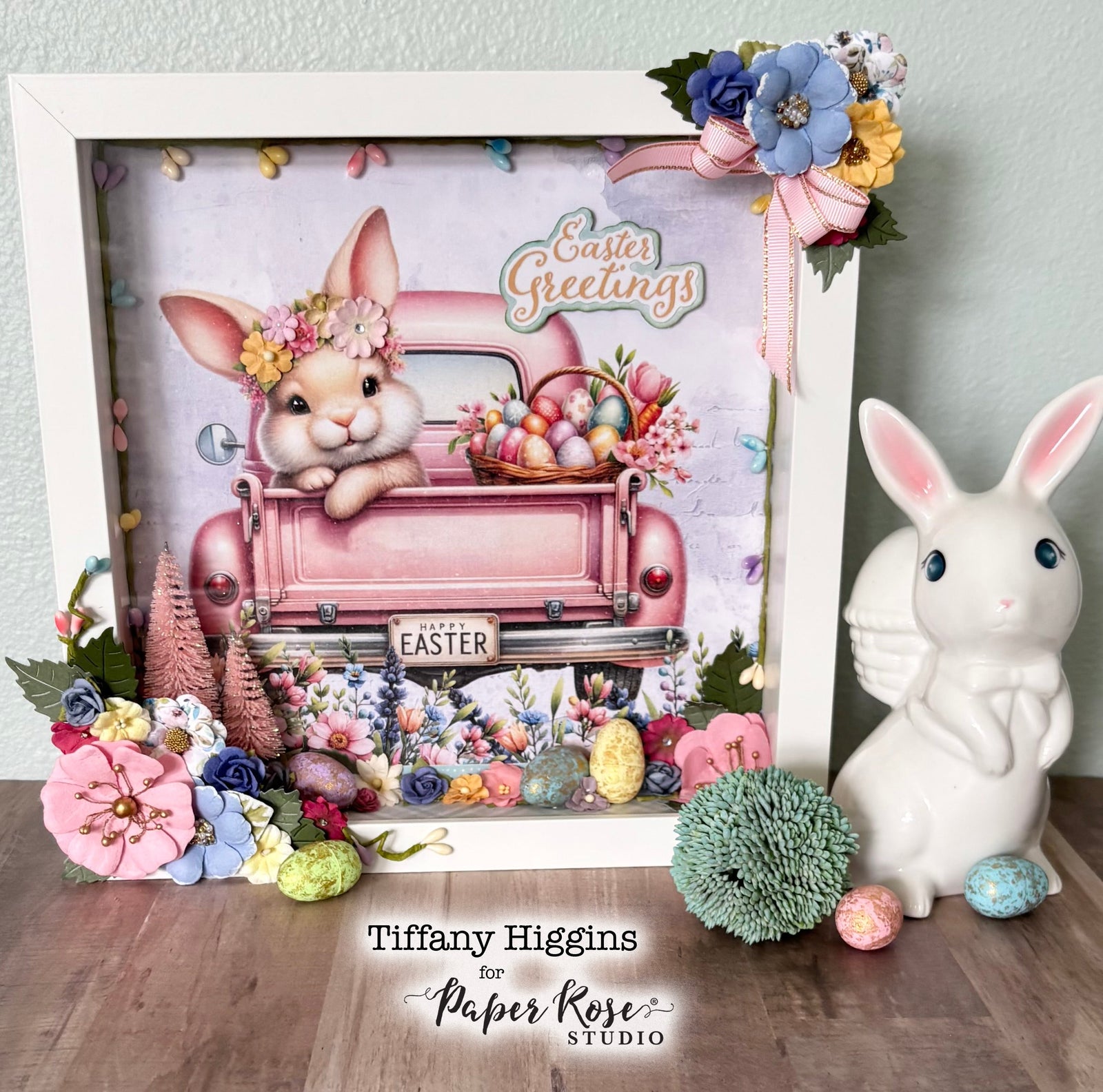 Easter Time Shadow Box - Tiffany Higgins