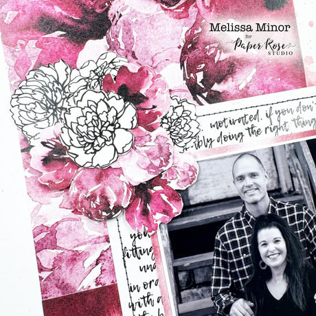 Urban Garden Scrapbook Layout - Melissa Minor