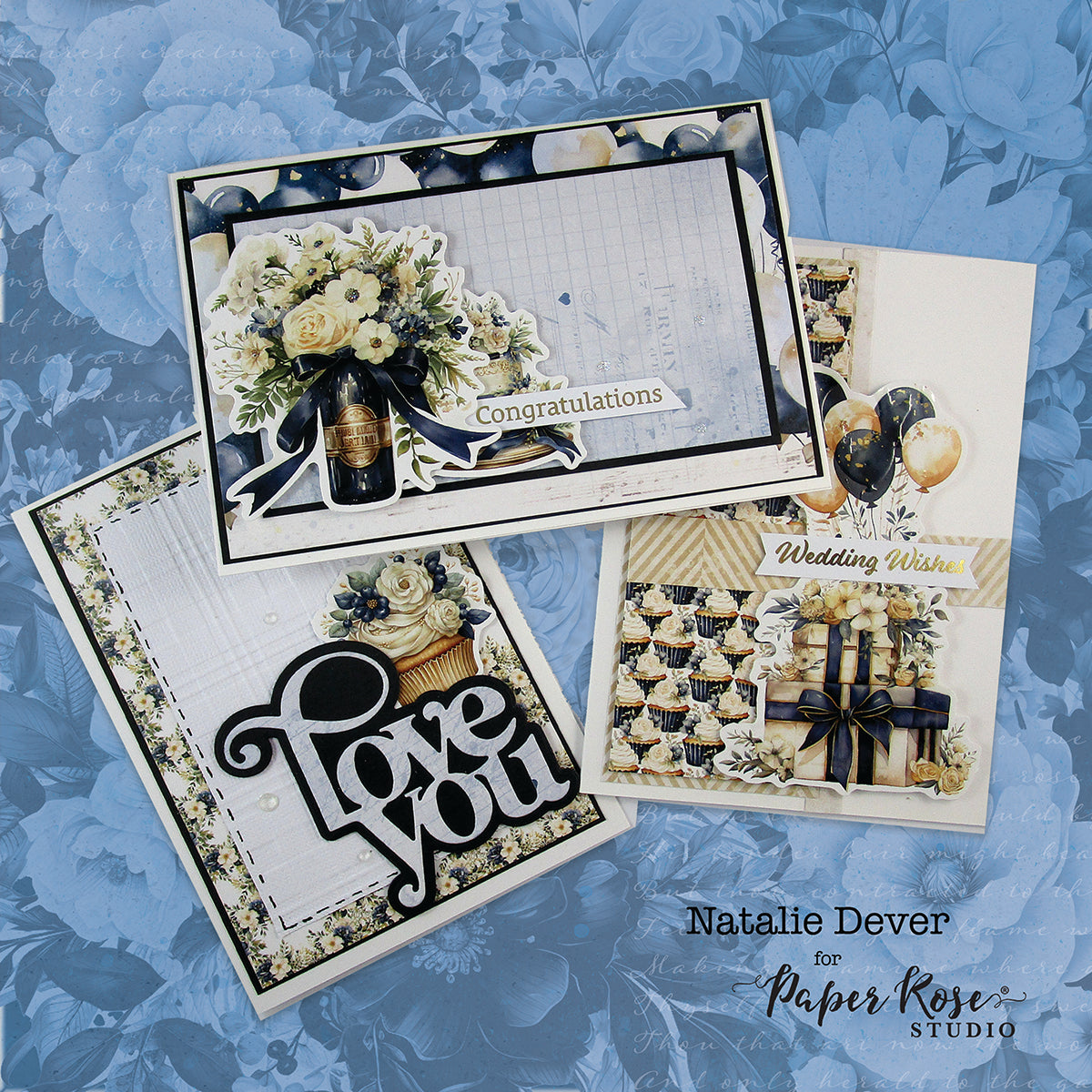 Wedding Blooms 2.0 Cards - Natalie Dever