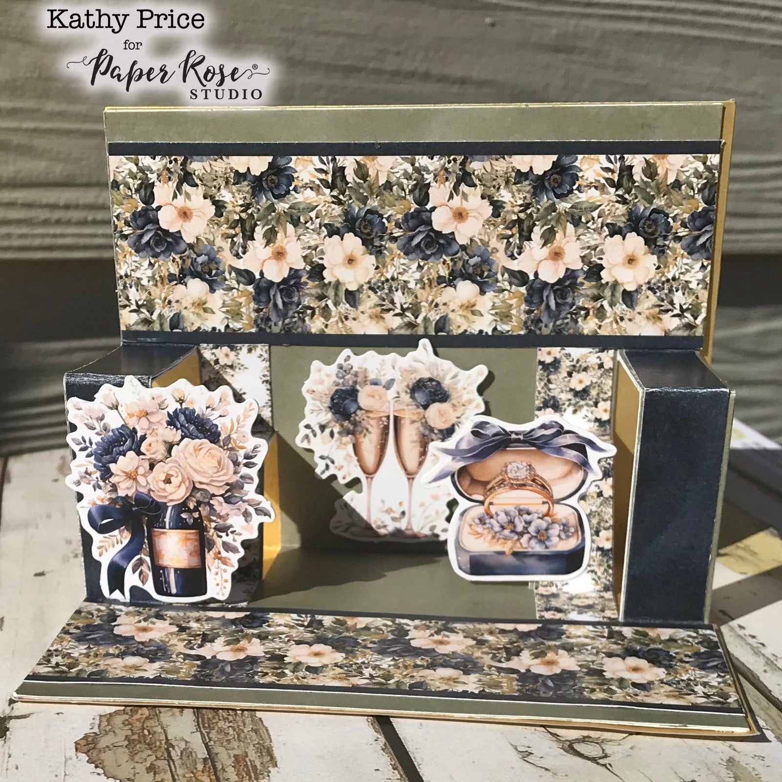 Wedding Blooms Card - Kathy Price