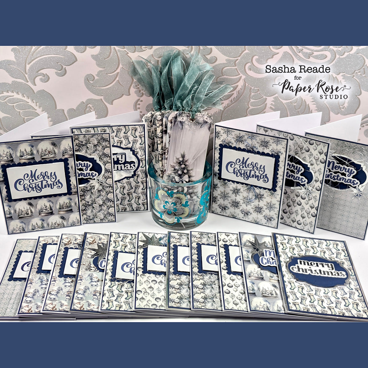 White Christmas Card Set - Sasha Reade