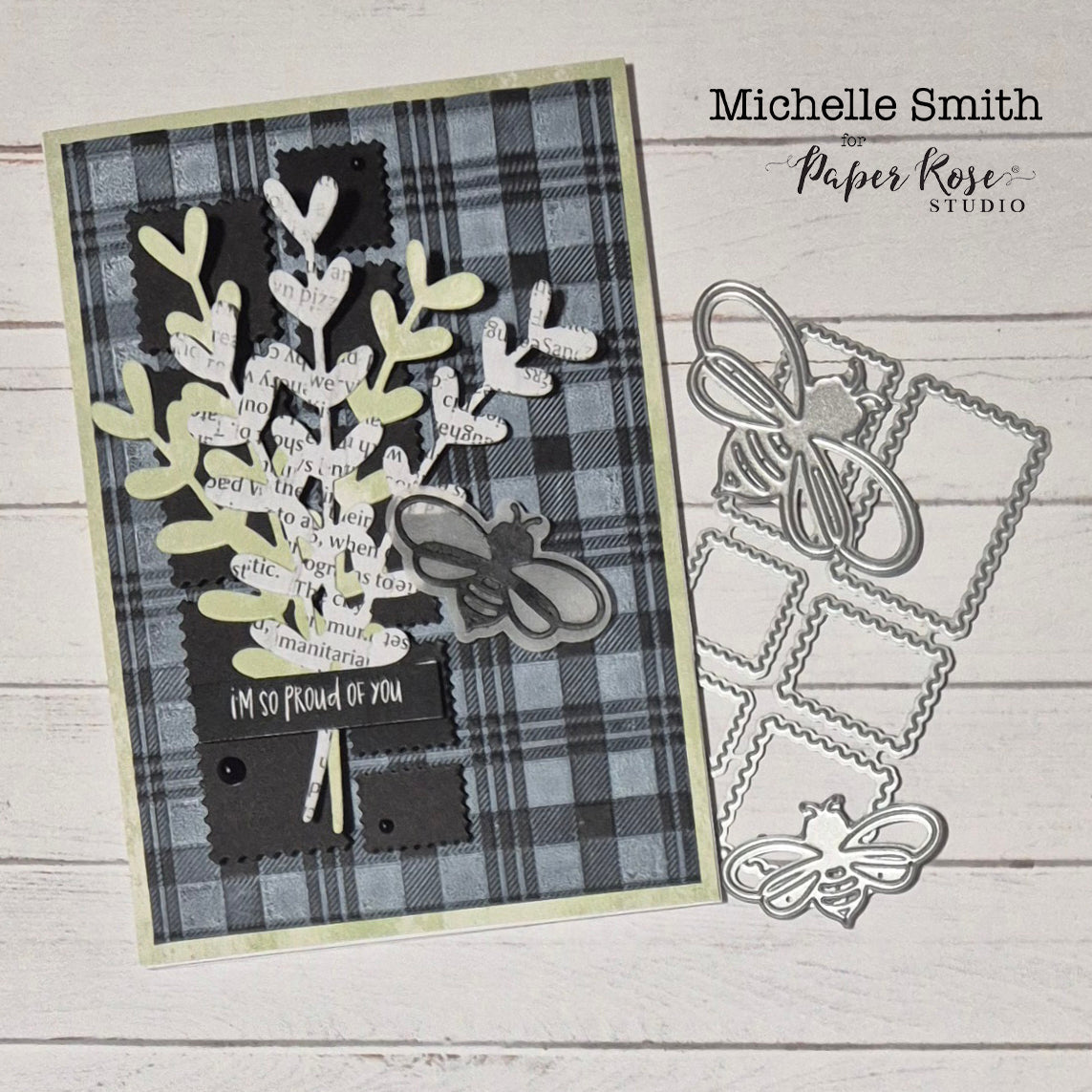 Combining Embossing and Die Cutting Techniques – Michelle Smith