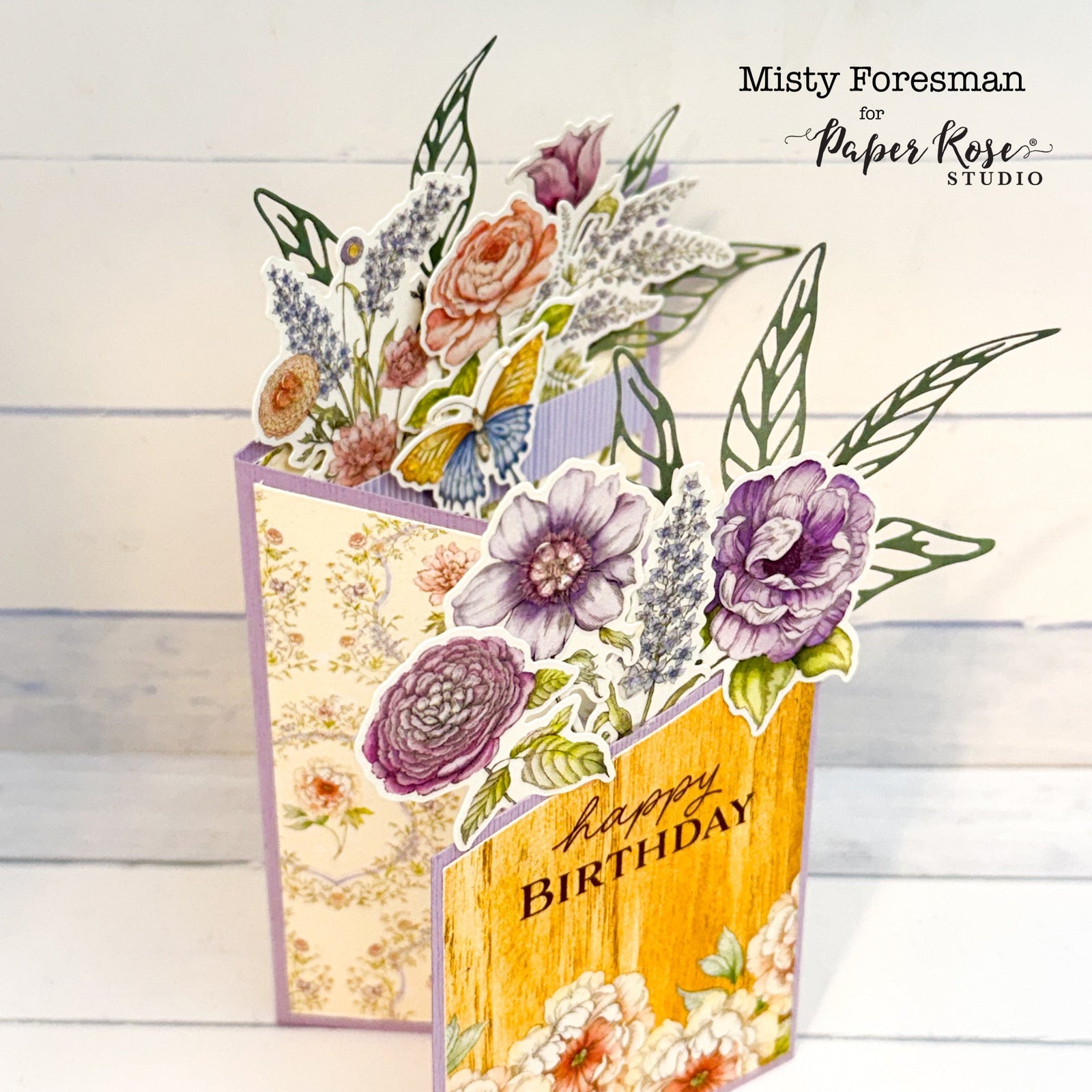 Words of Wisdom Fun Fold Card - Misty Foresman