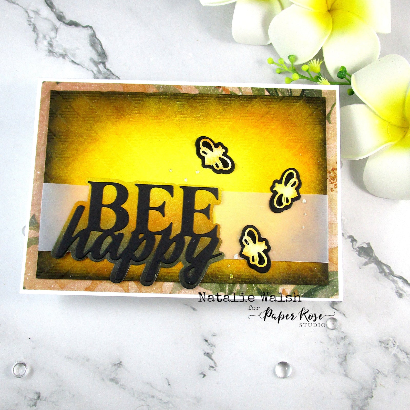 Bees & Butterflies Card - Natalie Walsh