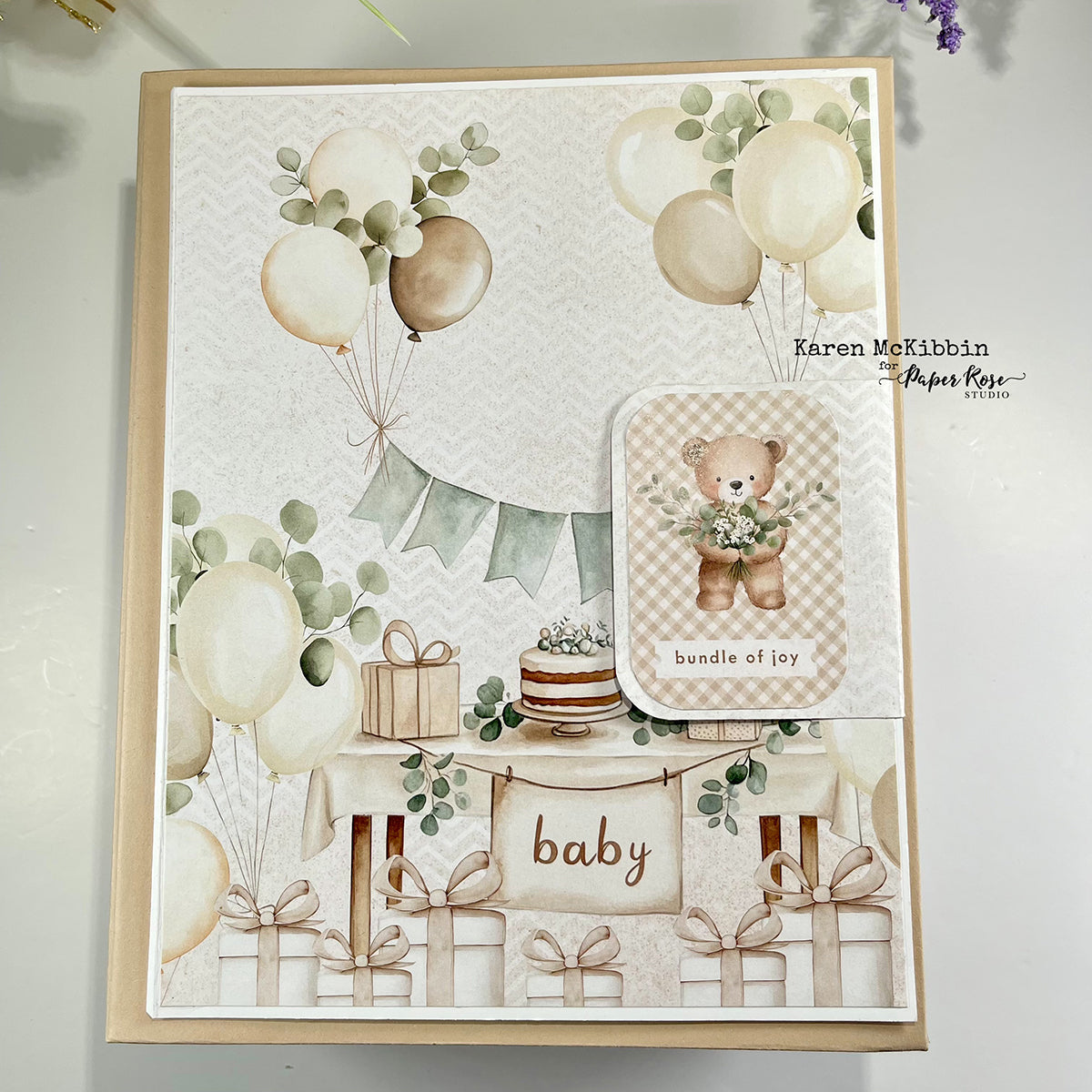 Boho Baby Photo Album - Karen McKibbin