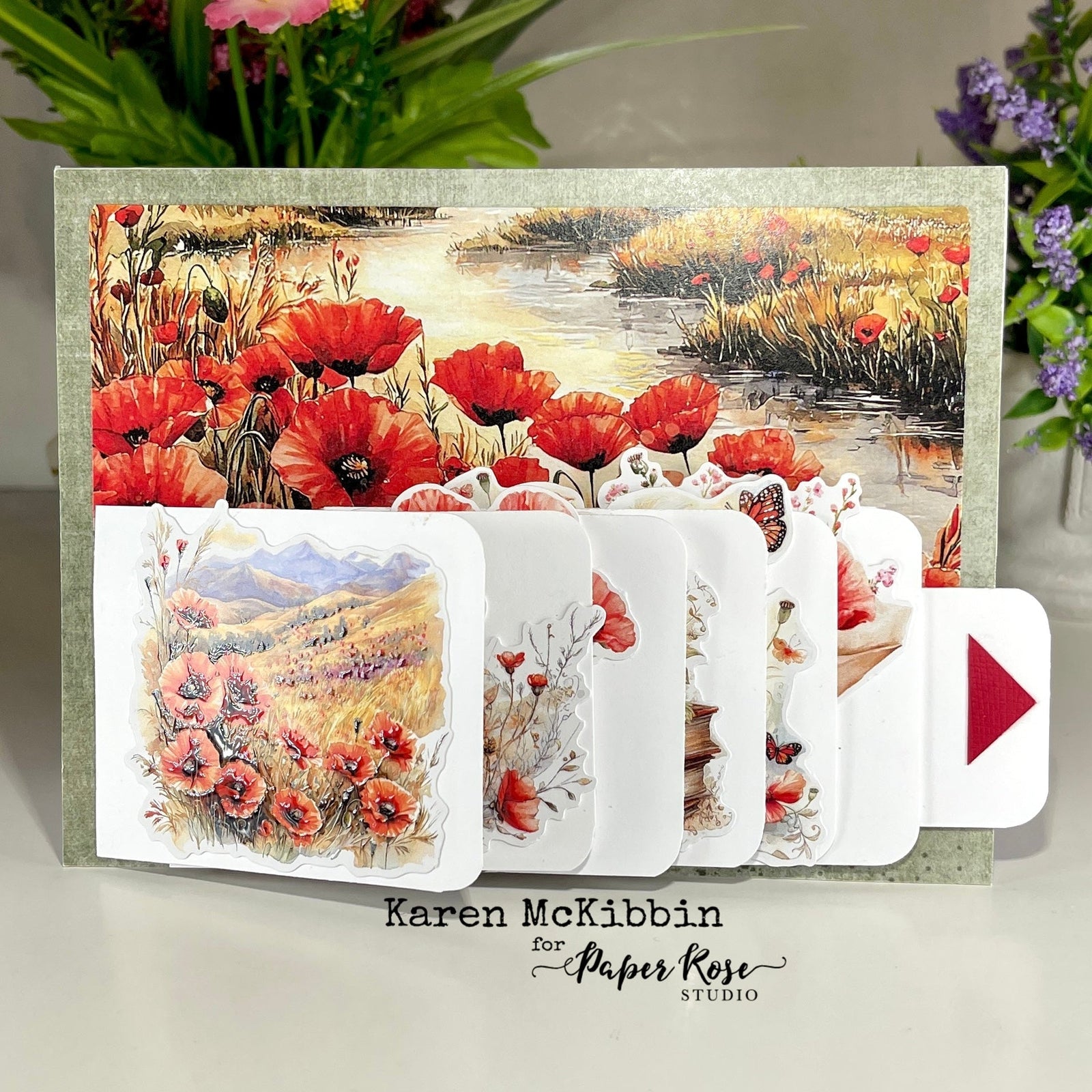 Waterfall Cards - Karen McKibbin