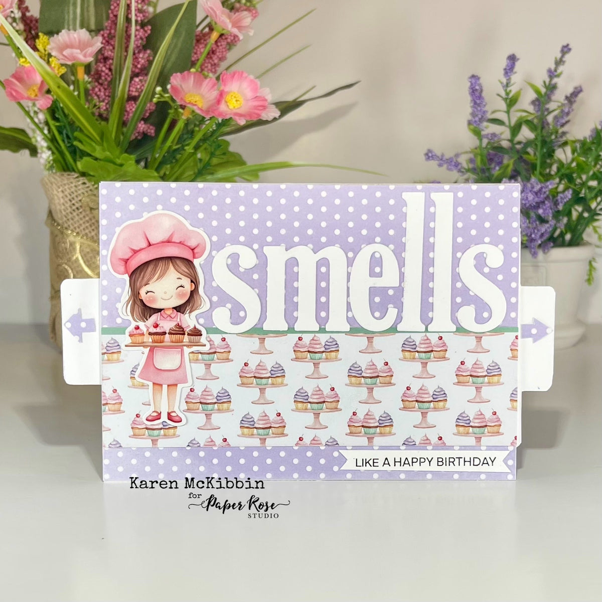 Little Baker Slider Cards - Karen McKibbin