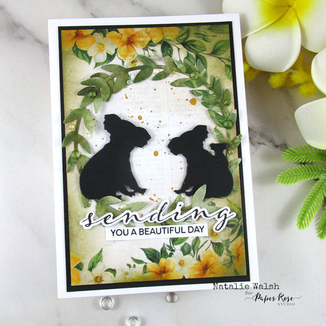 Bees & Butterflies Koala Card - Natalie Walsh