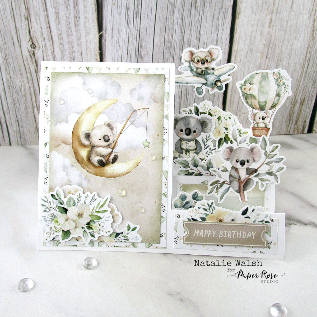 Little Koala Adventures Fun Fold Card - Natalie Walsh