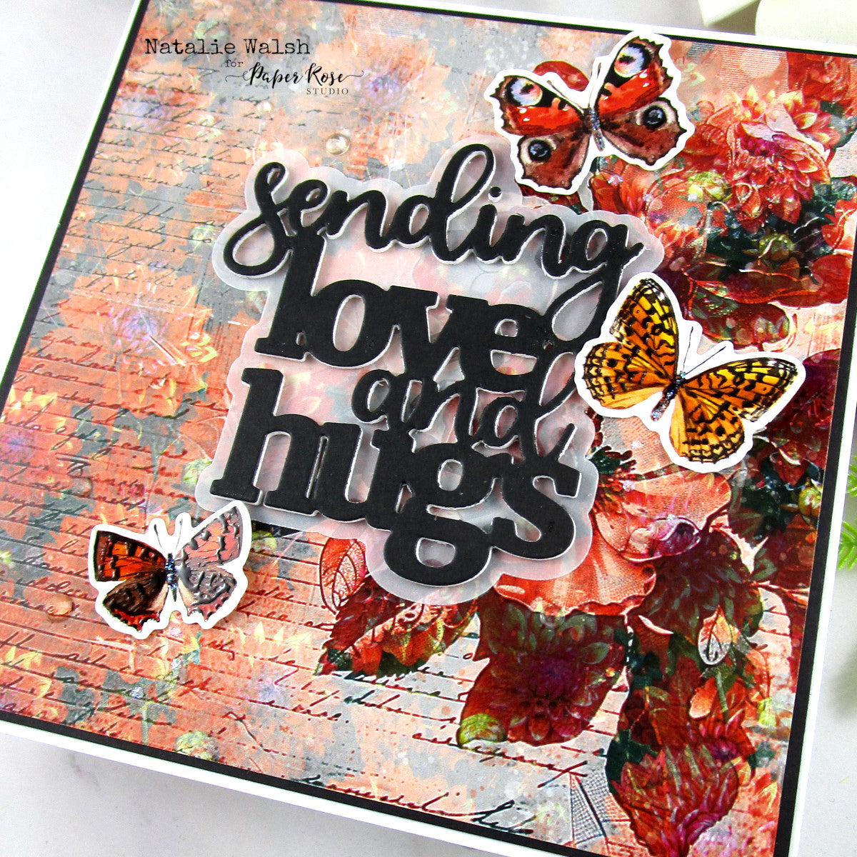 Portraits in Bloom Pop-out Card - Natalie Walsh
